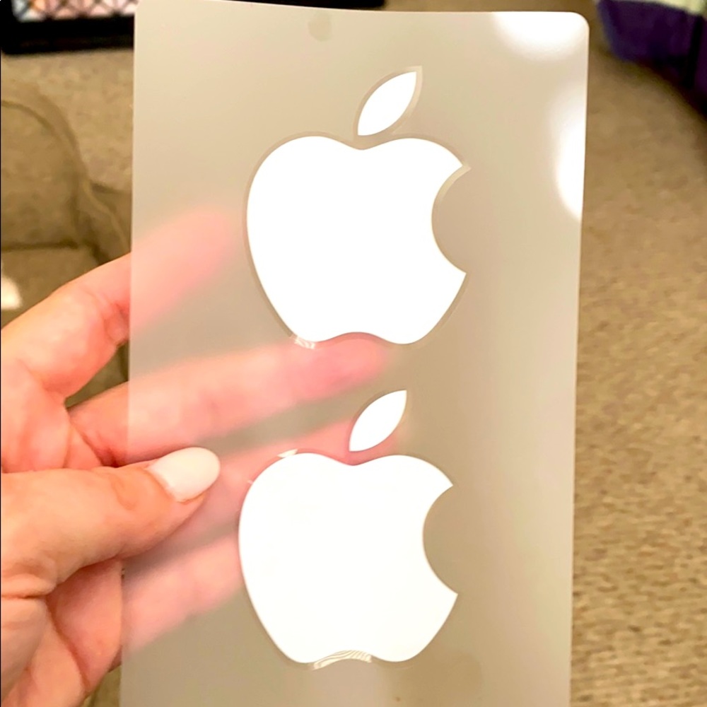 Apple sticker - large size